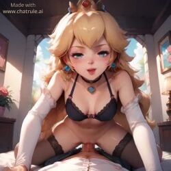 ai_generated cowgirl cowgirl_position female male male/female naked_female no_sound penis penis_in_pussy pov pov_eye_contact pov_male princess_peach pussy riding riding_penis tagme vagina vaginal_penetration vaginal_sex video