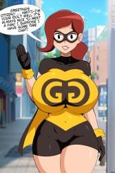 audrey page from the developing adventures of golden girl by naver