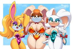 bunnie rabbot from sega by byghosteduard