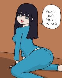 1girls :d ass ass_focus bangs big_ass black_hair blue_eyes bottom_heavy breasts curvaceous curvy curvy_female curvy_figure dialogue english_text female female_focus female_only heart hi_res high_resolution highres kneeling light-skinned_female light_skin long_hair lowgradef lowgradef_(copyright) nurse nurse_uniform original original_character pose posing seductive seductive_eyes seductive_look seductive_pose seductive_smile sideboob simple_background sitting solo solo_female solo_focus spoken_heart tagme text thick_thighs thighs voluptuous voluptuous_female