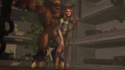 1boy 1boy1girl 1girls 3d anal anal_penetration anal_sex animated assumi big_ass big_breasts big_penis bonkerzhonkerz female_human large_ass large_breasts larger_male longer_than_30_seconds opennsfwsp red_hair restrained sfm short_video shorter_than_one_minute size_difference smaller_female sound source_filmmaker stomach_bulge tagme tauren tauren_male thick_thighs video world_of_warcraft