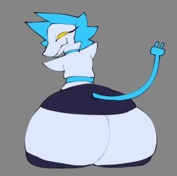 big_ass bottom_heavy deltarune fart fart_fetish fart_without_cloud farting furry gassy girl possibleexport sound tagme tasque_manager_(deltarune) video