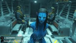 1girls 3d 3d_animation alien alien/human alien_girl animated areolae avatar avatar:_fire_and_ash avatar:_the_way_of_water big_penis blowjob blue_skin blue_skinned_female breasts captured captured_female doggy_style dubcon dubious_consent female_penetrated glowing glowing_body growling gun guns large_penis longer_than_10_seconds na'vi naked naked_female neytiri noitns nude nude_female on_knees opening_mouth oral oral_penetration oral_sex penetration penis pointy_ears shorter_than_30_seconds size_difference soldier soldier_uniform soldiers tagme tail video