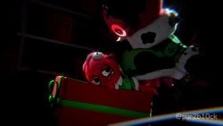 1futa 1girls 3d 3d_animation ambiguous_penetration animated animation bent_over big_dom_small_sub big_penis black_cum bobette_(dandy's_world) christmas_sweater coal_(dandy's_world) colored_skin crying cum cum_on_back cum_on_body cum_on_head dandy's_world dandys_world duo duo_female futa_on_female futanari glowing_eyes green_sweater hand_on_head horsecock huge_penis humanoid ichor lesbian longer_than_10_seconds no_sound non-human ornament penetration penis personification present purpurblock rape red_sclera red_skin roblox scared selfcest sex shorter_than_30_seconds sweater tagme tears twisted_bobette_(dandy's_world) video