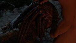 1boy 1boy1girl 1girl1boy 1girls 3d 3d_animation alien alien_girl animated animation athletic_female blender blender_eevee bound bound_wrists deepthroat defeat defeated defeated_villainess dubious_consent face_fucking facefuck fellatio female female_yautja forced forest forest_background glowing_eyes human human_penetrating irrumatio light-skinned_male lurkydip mandibles monster_girl night opennsfwsp predator_(franchise) predator_hunting_grounds questionable_consent rape self_upload short_video shorter_than_30_seconds sound sound_edit struggling tagme vektrie video yautja