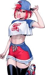 Red (Strippin) Rule 34 Image