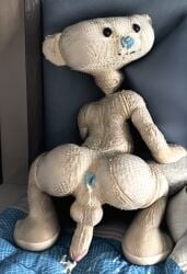 ai ai_assisted ai_generated ass ass_focus bear_(character) bear_(game) bear_alpha dick male plushie plushophilia roblox solo tagme teddy_bear