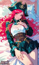 ai_generated areolae ass blush breasts completely_nude curvy female full_body hentai high_resolution highly_detailed large_breasts league_of_legends long_hair looking_at_viewer miss_fortune navel nipples nsfw nude open_mouth patreon pinkbunnies pussy rule34 seductive simple_background smile solo thick_thighs thighs uncensored wide_hips