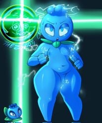 electric blueberry (pvz) from plants vs zombies by thezyko