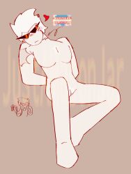 breasts cuntboy cuntboy/male cute dirk_strider hands_behind_back hidden_eyes homestuck laying_on_back pussy scars sketch solo_focus solo_male sunglasses tdick titties transmasc