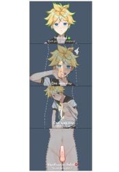 kagamine len from vocaloid by iyuni2442