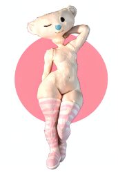 ai ai_assisted ai_generated bear_(character) bear_(game) bear_alpha femboy male plushie plushophilia roblox skinny skinny_male solo tagme teddy_bear twink