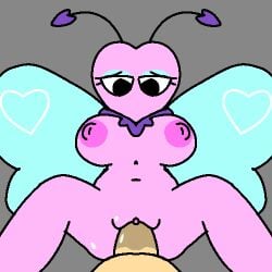 1boy 1boy1girl animated butterfly dandy's_world female flutter_(dandy's_world) glisten_(dandy's_world) naked nude overheatmaniac penetration roblox roblox_game sex tagme vaginal_penetration