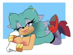 breezie the hedgehog from sega by leatherruffian