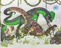talon (primal rage) fan art