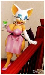 rouge the bat from sega by kabalmystic