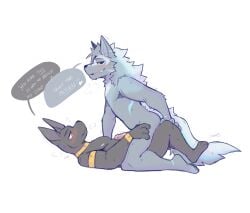 anthro anubis deity duo egyptian_mythology hi_res i_think_i_like_you male male/male middle_eastern_mythology mythology tohfu