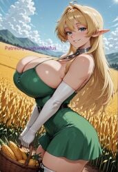 shera l. greenwood from isekai maou to shoukan shoujo no dorei majutsu by leaguewaifus