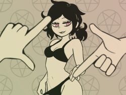 1boy 1boy1girl 1girl1boy 1girls andrew_graves ashley_graves belly belly_button bikini black_hair breasts brother_and_sister curvy curvy_body curvy_female curvy_figure female goth goth_girl gothic hands-free incest long_hair looking_at_viewer medium_breasts open_mouth panties panties_down panties_removed purple_eyes pussy seducing seduction seductive seductive_body seductive_eyes seductive_gaze seductive_look seductive_mouth seductive_pose seductive_smile sister_and_brother the_coffin_of_andy_and_leyley vagina