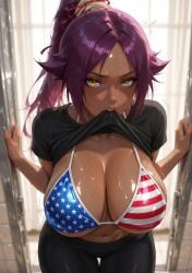 shihouin yoruichi from bleach