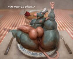 remy (ratatouille) from disney by hohohonse