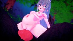 1boy 1girls 3d animated audible_creampie big_belly breeding cum cum_in_pussy cumflated_belly cumflation female impregnation inflation interspecies iwara knot knotted_penis knotting koikatsu long_video longer_than_one_minute male mightyniku moaning moaning_in_pleasure mononobe_no_futo monster_cock monster_fuck monster_on_female mp4 sound stomach_bulge straight tagme touhou vaginal_knotting video werewolf white_hair zoophilia