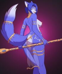 krystal from nintendo by flyingtrace