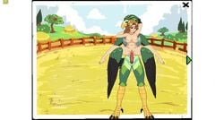 1boy 1girls animated avian blonde_hair bouncing_breasts breeding_season cum cum_in_pussy cum_inside farm furry game_cg no_sound pixel_art reverse_suspended_congress sex sex_from_behind shorter_than_30_seconds stand_and_carry_position tagme vaginal_penetration video