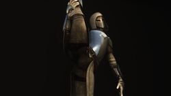 armor ass bethesda_softworks for_honor fully_clothed hood peacekeeper pose skyrim splits the_elder_scrolls vertical_splits