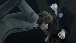 2boys animated atlus blindfolded deepthroat erection fellatio goro_akechi marcovee4 megami_tensei multiple_boys oral penis persona persona_5 ren_amamiya restrained shin_megami_tensei source_filmmaker sucking tagme testicles thrusting yaoi