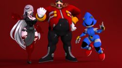 3d adult_sage_(kabalmystic) big_breasts dr._eggman kabalmystic_(style) metal_sonic muscular muscular_female sage_(sonic_frontiers) sega sfm sonic_(series) sonic_frontiers sonic_the_hedgehog_(series) source_filmmaker thick_thighs white_hair