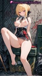 evelyn chevalier from hoyoverse by natsuyoru