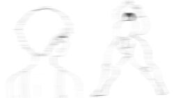 1girls animated artist_request curvy dancing huge_breasts monochrome tagme video
