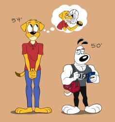 anthro canid canine canis domestic_dog doritohead dudley_puppy foot_fetish foot_focus foot_smelling foot_sniff foot_sniffing foot_worship furry gym_bag gym_clothes gym_clothing imagination imagining looking_at_phone male muscular muscular_male nickelodeon nickelodeon_animation_studio nicktoons nose_to_foot smaller_male_larger_male smelling_feet sniffing sniffing_feet soles soles_feet soles_fetish soles_focus t.u.f.f._puppy tanktop wally_pembroke