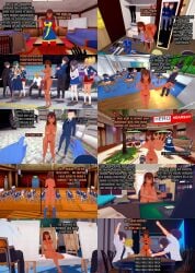 1boy 1girls 3d 3d_(artwork) ass bandaid breasts comic embarrassed embarrassed_nude_female enf female female_majin kamala_khan koikatsu koikatsu_(medium) majin male marvel marvel_comics ms._marvel ms._marvel_(kamala_khan) multiple_boys multiple_girls naked naked_female nude nude_female police police_officer police_uniform xboxking37