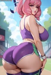1girls ai_generated asian asian_bimbo asian_female asian_milf ass ass_bigger_than_head ass_focus back_view backboob bare_shoulders bare_thighs big_ass big_breasts big_butt big_hips big_thighs blush breast_focus breasts breasts_bigger_than_head bubble_ass bubble_butt busty child_bearing_hips closed_mouth clothing curvaceous curvy_body curvy_female curvy_figure curvy_hips eyelashes female female_only fit fit_female from_behind full_body giant_breasts hips hourglass_figure huge_breasts huge_thighs inviting japanese_female kladen kladenart klara_(pokemon) large_ass large_breasts large_butt large_thighs light-skinned_female light_skin lipstick looking_at_viewer looking_back mature_female milf mommy no_sex outdoors paag pale-skinned_female pale_skin parted_lips pink_hair pokemon presenting presenting_ass presenting_breasts puffy_lips purple_eyes revealing_clothes seductive_eyes seductive_look shiny_skin short_hair short_shorts shorts skimpy skimpy_clothes skimpy_outfit skin_tight skindentation solo solo_female solo_focus stable_diffusion standing tank_top thick thick_ass thick_hips thick_thighs thighhighs tight_fit voluptuous voluptuous_female voluptuous_teen wide_ass wide_hips wide_thighs