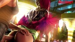 1futa 1girls 3d 3d_animation artist_logo artist_name artist_signature bare_shoulders black_nail_polish black_nails cd_projekt_red cyberpunk_2077 cyborg cyborg_girl female from_behind functionally_nude functionally_nude_female functionally_nude_futa functionally_nude_futanari futanari italessio27 nail_polish song_so_mi songbird standing standing_sex tagme taken_from_behind tank_top valerie_(cyberpunk_2077) video watermark