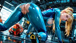 samus aran from metroid by aurora4rt