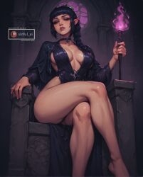 1girls ai_generated aisinful ass ass baldur's_gate baldur's_gate_3 big_ass big_breasts big_butt black_hair braid breasts breasts female female_only hi_res large_ass large_breasts medium_breasts mommy shadowheart solo thick_thighs thighs wide_hips