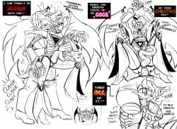 2boys ahe_gao anal anal_sex black_and_white blowjob claws clothed_sex collage deltarune deltarune_chapter_2 deltarune_chapter_3 dialogue fangs folded forced_oral from_behind fucked_silly gay gay_sex glasses hollow_sweed jerkingoff jerkingoff_another male male_only missionary_position nonconsensual oral_sex penis pinned pinned_down pov precum rape robot robot_on_robot spamton_g_spamton spamton_neo talons tenna_(deltarune) tentacle tentacle_penis wings yaoi