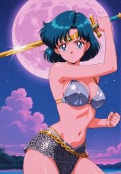 ami mizuno from bishoujo senshi sailor moon by airetromonger