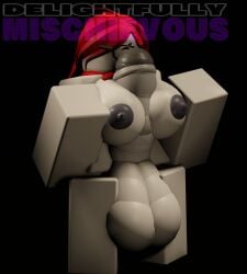 1futa 3d 3d_(artwork) artist_name balls boobjob cock delightfullymischeivious futanari glasses long_hair long_red_hair massive_balls massive_cock massive_penis penis red_hair red_scarf reference_image request roblox robloxian self_boobjob self_upload tagme