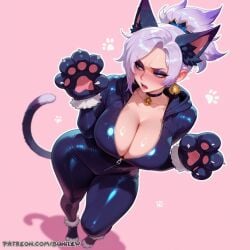 abs ai_assisted ai_generated ass ass_bigger_than_head ass_up big_ass blue_eyes breasts bunilew cameltoe cheerleader cheerleader_uniform dumptruck_ass eyelashes eyeliner eyes eyeshadow female high_resolution highres huge_ass huge_breasts huge_butt league_of_legends make-upmature midriff naughty_face nipple_bulge nipples patreon patreon_url patreon_username pom_poms purple_hair riot_games riven solo_focus submissive tagme uncensored underboob video_game video_game_character video_game_franchise video_games waifu_diffusion