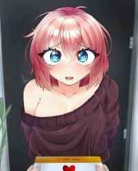 sayori (doki doki literature club) from doki doki literature club by onyxvoyd