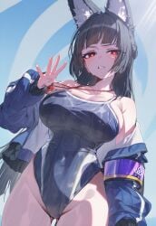 hoshimi miyabi from zenless zone zero by yuneillusts