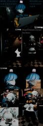 1boy 1girls 3d 3d_(artwork) anal anal_insertion anal_sex chastity chastity_cage chastity_device clothing dell_spencer female femboy five_nights_at_freddy's five_nights_at_freddy's_2 fnaf futa_on_male futanari intersex light-skinned_female light-skinned_male makeup male marie marie_(cally3d) muscular patreon robot robot_girl sex team_fortress_2 tf2 tomboy weak_ejaculation weak_resistance