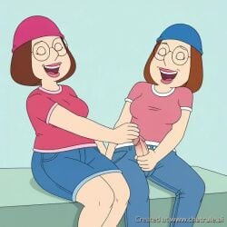 ai_generated cum cum_explosion cumshot futa_focus futa_solo handjob jerking jerkingoff male masturbation meg_griffin no_sound penis semen solo solo_futa tagme video