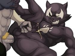 2boys anal boner cum erection eroborus gay guardians_of_the_galaxy hunter_x_hunter male male_only mammal marvel muscular nude penis procyonid raccoon rocket_raccoon symbiote testicles venom venom_(marvel) welfin_(hunter_x_hunter) yaoi