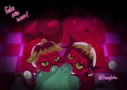 1boy 2girls angry angry_expression angry_face animated animation ass ass_bigger_than_head ass_focus ass_up ass_view ass_visible balls_sucking big_ass big_breasts big_butt big_penis black_hair blowjob blowjob_face blush cherry cherry_bomb cherry_bomb_(pvz) christmas christmas_outfit closed_eyes clothing dominant_female duo duo_female duo_focus fishnet_stockings fishnets green_eyes green_hair honghito petacereza plant plants plants_vs._zombies plants_vs_zombies plants_vs_zombies:_heroes pvz pvz_2 pvz_heroes red_body red_skin sister sisters standing stockings sucking_penis tagme twins video zombie zombie_(pvz) zombie_boy