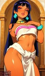 ai_generated areolae ass blush breasts chel completely_nude curvy fake_art female female_only full_body hentai high_resolution highly_detailed large_breasts long_hair looking_at_viewer navel nipples nsfw nude open_mouth patreon pinkbunnies pussy rule34 seductive simple_background smile solo the_road_to_el_dorado thick_thighs thighs uncensored wide_hips